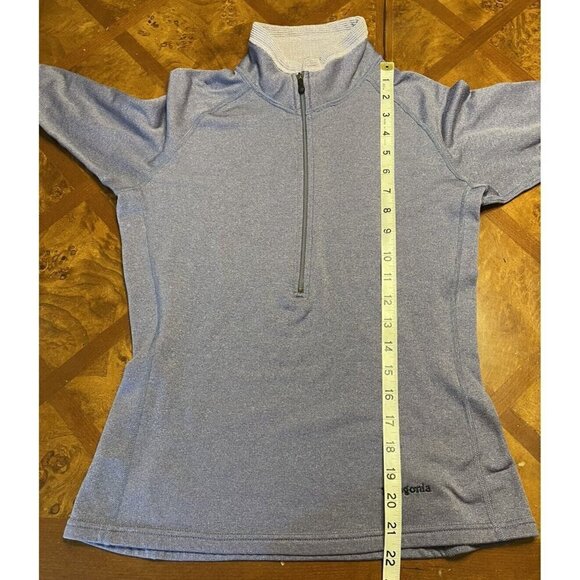 Patagonia Regulator R Purple Small Fine Grid Fleece Pullover Shirt Size XS 41610 - Picture 7 of 9